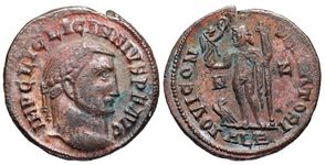 Licinius I IOVI
                      CONSERVATORI Alexandria 7