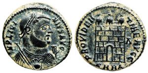 Licinius I
                        PROVIDENTIAE AVGG Heraclea 48