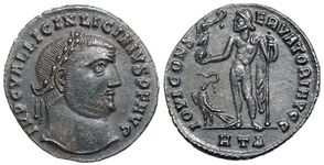 Licinius I IOVI
                      CONSERVATORI AVGG Heraclea 12