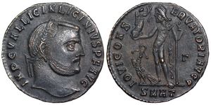 Licinius I
                        IOVI CONSERVATORI AVGG RIC VI Heraclea 73 RIC
                        VII Heraclea 6