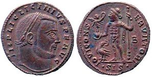 Licinius I IOVI CONSERVATORI Siscia 8