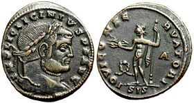 Licinius I IOVI CONSERVATORI Siscia 227