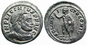 Licinius I SOLI INVICTO COMITI Ostia 84