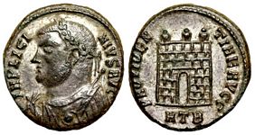 Licinius I PROVIDENTIAE AVGG Heraclea 15