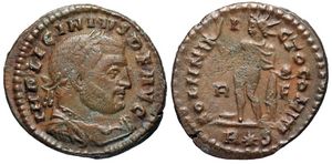 Licinius I SOLI INVICTO COMITI Rome 22
