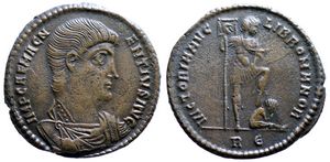 Magnentius VICTORIA AVG LIB ROMANOR Rome
                        177