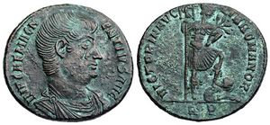 Magnentius VICTORIA AVG
                      LIB ROMANOR Rome 177