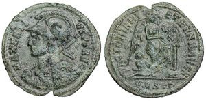 Maxentius VICTORIA
                      AETERNA AVG N Ostia 61