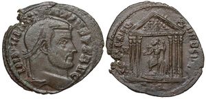 Maxentius CONSERV VRB
                      SVAE Rome 205