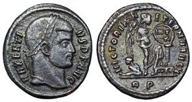 Maxentius VICTORIA
                      AETERNA AVG N Rome 227