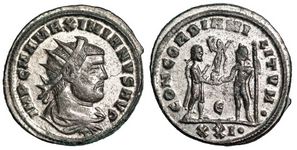 Maximianus CONCORDIA MILITVM Cyzicus 607