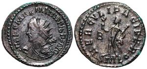 Maximianus
                      HERCVLI PACIFERO Lugdunum 380