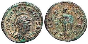 Maximianus PAX AVGG
                      Lugdunum 404…Minerva reverse from Lyons