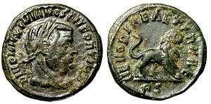 Maximianus MEMORIAE AETERNAE from Rome