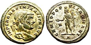 Maximianus GENIO POPVLI ROMANI Rome 63