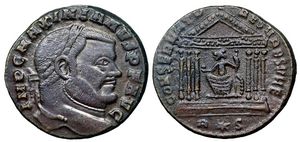 Maximianus CONSERVATORES VRB SVAE Rome 194b