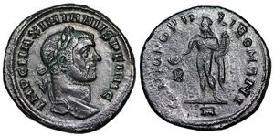 Maximianus GENIO POPVLI
                      ROMANI Rome 64b