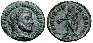 Maximianus GENIO POPVLI ROMANI Siscia 146