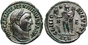 Maximinus II GENIO AVGVSTI Alexandria 160