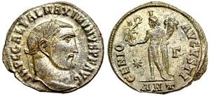 Maximinus II GENIO AVGVSTI Antioch 162