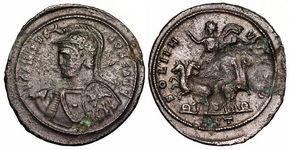 Maximinus II SOLI
                        INVICTO Antioch 145b
