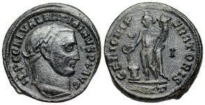 Maximinus II GENIO
                        IMPERATORIS Antioch 147c