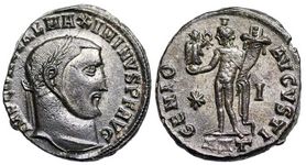 Maximinus II GENIO
                      AVGVSTI Antioch 162