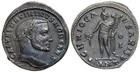 Maximinus II GENIO
                      CAESARIS Antioch 110