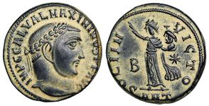 Maximinus II SOLI
                      INVICTO Antioch 167b