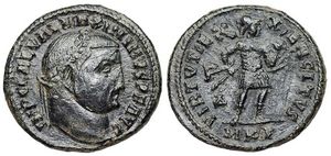 Maximinus II VIRTVTI
                      EXERCITVS from Cyzicus