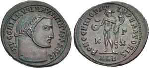 Maximinus II GENIO IMPERATORIS Alexandria
                      144b