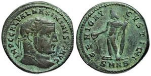 Maximinus II GENIO
                      AVGVSTI CMH Nicomedia 66b