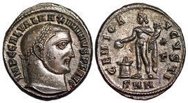 Maximinus II
                        GENIO AVGVSTI Nicomedia 74b