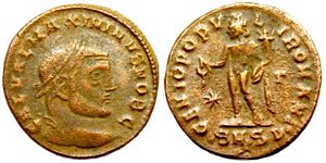 Maximinus II GENIO POP ROM Serdica 40