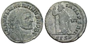 Maximinus II
                      CONCORDIA IMPERII Siscia 173b