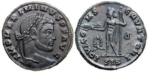 Maximinus II IOVI
                      CONSERVATORI Siscia 227b