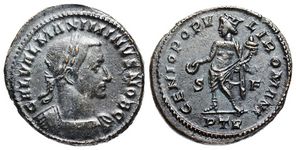 Maximinus II GENIO POPVLI ROMANI Trier 667b