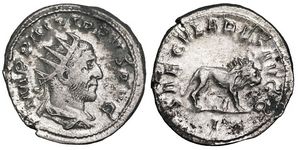 Philip I SAECVLARES
                        AVGG Rome 12