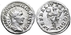 Philip I LIBERALITAS AVG
                      II Rome 38b