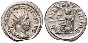 Philip I ROMAE AETERNAE
                      Rome 45