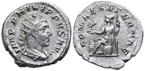 Philip I ROMAE AETERNAE
                      Rome 65