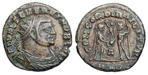Severus II
                      CONCORDIA MILITVM Alexandria 60a