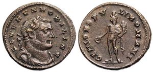 Severus II GENIO
                      POPVLI ROMANI London 63a