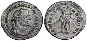Severus II GENIO
                      POPVLI ROMANI London 60
