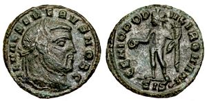 Severus II GENIO POPVLI ROMANI Siscia 170