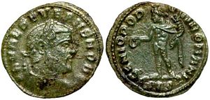 Severus II GENIO
                      POPVLI ROMANI Siscia 170