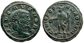 Severus II GENIO POPVLI ROMANI Siscia 171