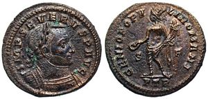 Severus II GENIO POPVLI ROMANI from Trier