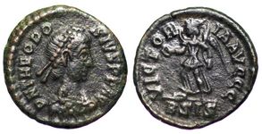 Theodosius I VICTORIA
                      AVGGG Siscia 39b