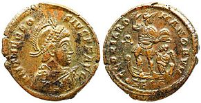 Theodosius I
                        GLORIA ROMANORVM Thessalonica 44b